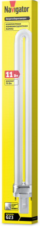 Лампа люм.комп.  11W Navigator 94 073 NCL-PS-11-840-G23, РФ. Код ОКРБ 007-2012: 27.40.15