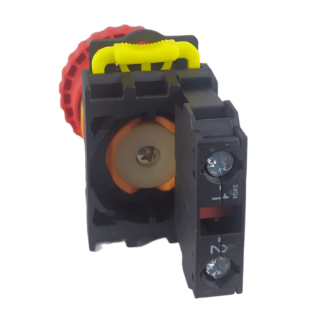 LA115-IP65 Кнопка аварийная красная пластиковая "Грибок" включение вращением 1НЗ IP54