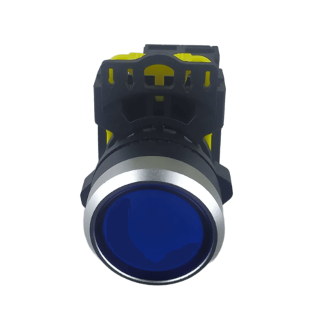 LA115 Кнопка зеленая пластиковая 1НО+LED 230V AC, без фиксации IP65