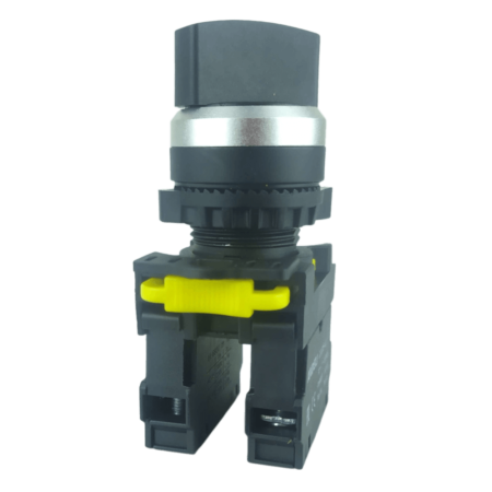 LA115 Переключатель пластиковый на 3 положения (2-0-1) с фиксацией 2НО IP65