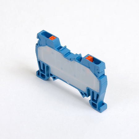 OPK  1,5/5,0mm Клемма синяя проходная закрытая, пружинные зажимы, 17,5A [ст.арт.1595]