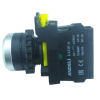 LA115 Кнопка черная пластиковая 1НО, без фиксации IP65