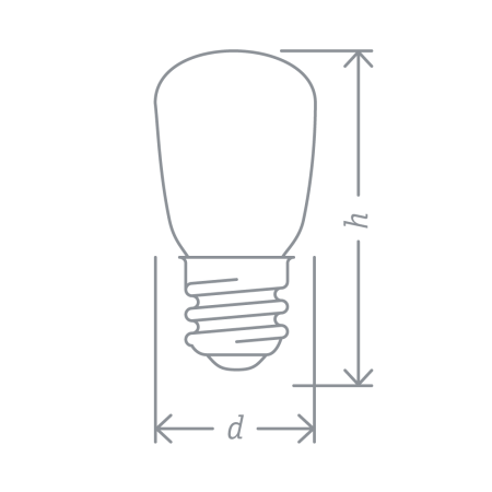 Лампа светодиодная   NLL-T26-230-4K-E14 Navigator 71286. Код ОКРБ 007-2012: 27.40.15