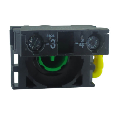 LA115 Кнопка зеленая пластиковая 1НО, без фиксации IP65