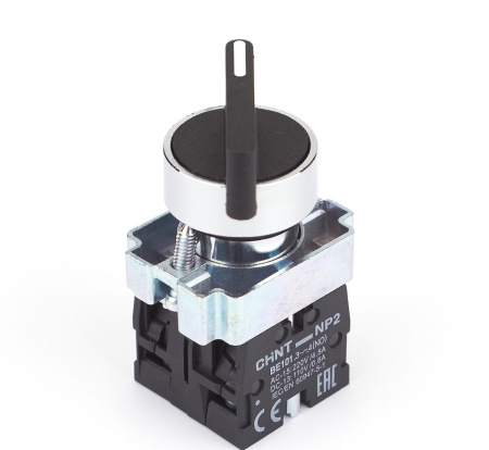 Переключатель NP2-BJ45, 2 положения с возвратом, 1НЗ +1НО IP40